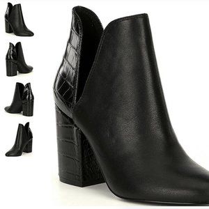 Steve Madden Rookie Boot -Black Leather, Brand New